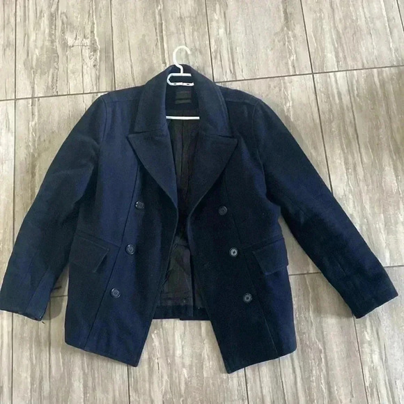 Men’s Zara Peacoat size  large - Picture 2 of 10